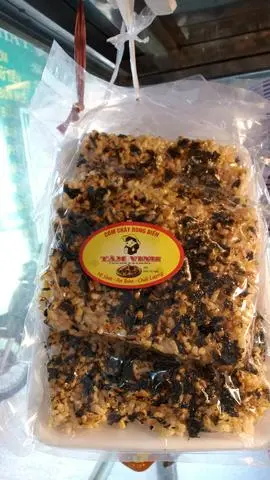 Hình ảnh cơm cháy rong biển 