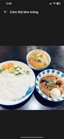 Hình ảnh Cơm thịt kho trứng