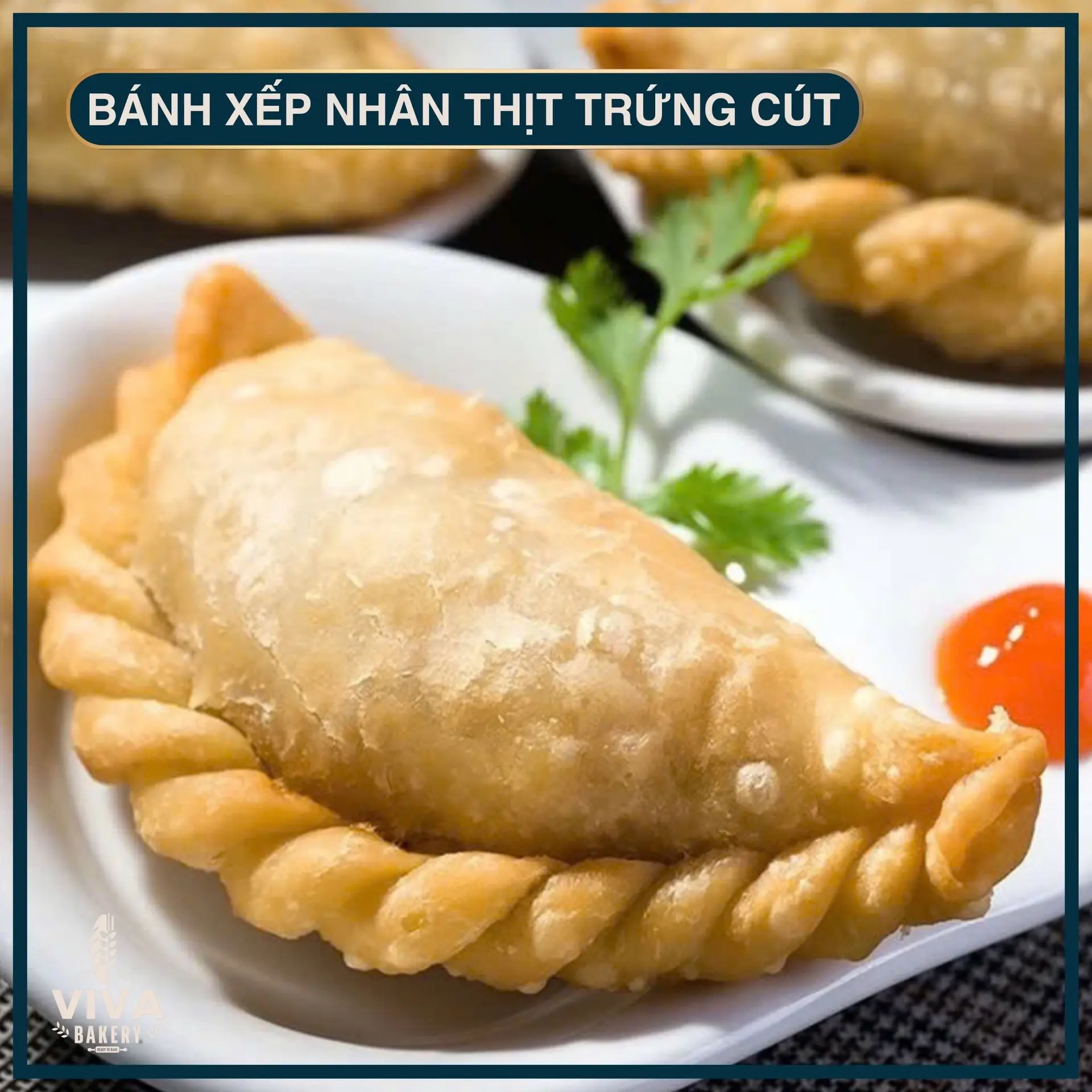 Hình ảnh Bánh Xếp Nhân Thịt Trứng Cút