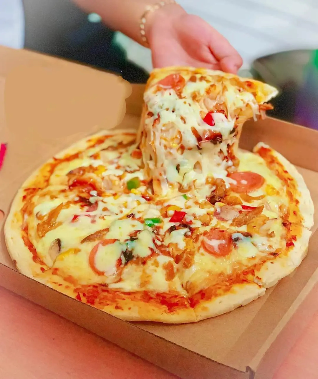Hình ảnh Pizza Thập Cẩm Cheese