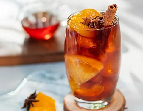 Hình ảnh Trà đào cam quế