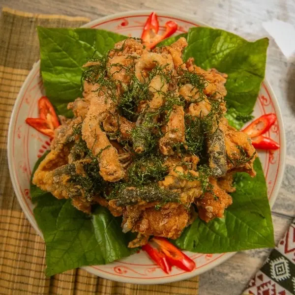 Hình ảnh Ếch Rang Muối (Vừa)