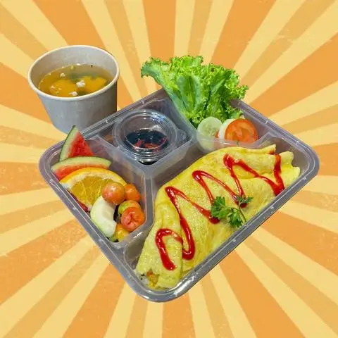 Hình ảnh Cơm Chiên Bọc Trứng 