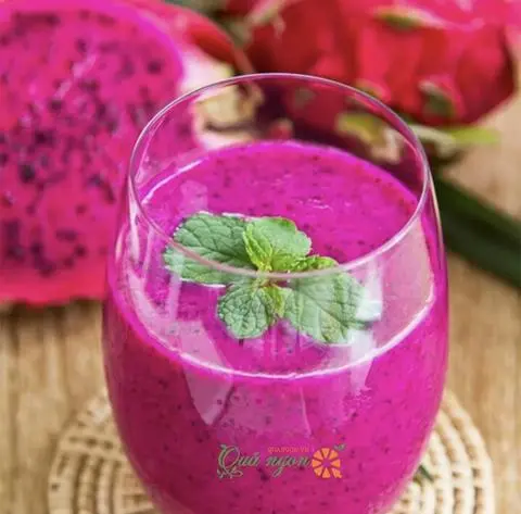 Hình ảnh Sinh Tố Thanh Long Bơ
