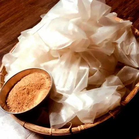 Hình ảnh 3 bánh tráng phơi sương muối nhuyễn