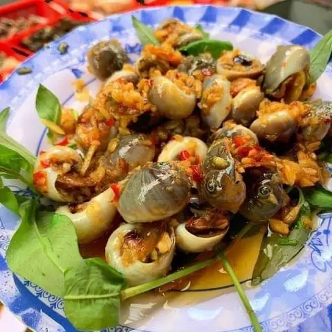 Hình ảnh Ốc mỡ xào tỏi 