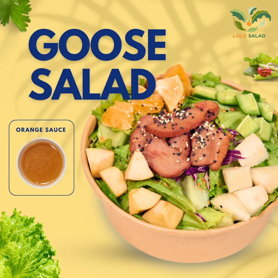 Hình ảnh Goose salad (Salad lườn ngỗng xông khói)