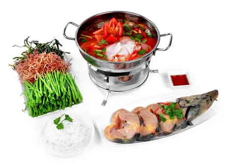 Hình ảnh Lẩu cá tầm măng chua