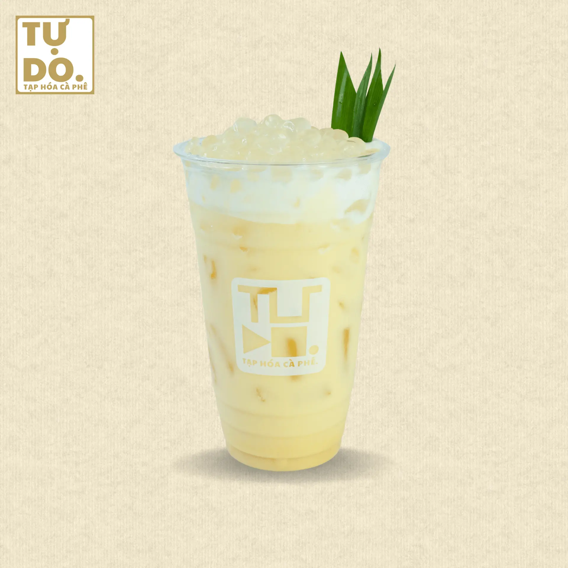 Hình ảnh Lục trà sữa trân châu trắng