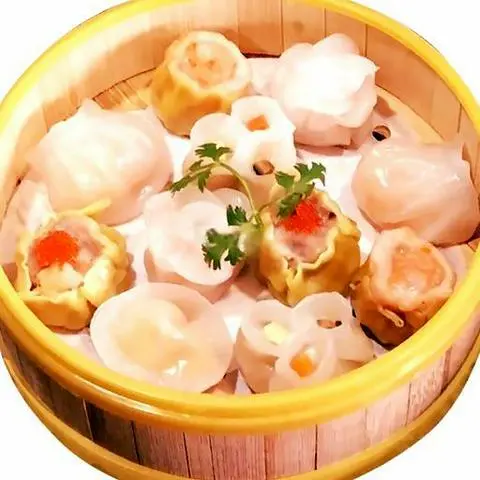 Hình ảnh Combo dimsum 5 viên há cảo nhiều vị thơm ngon