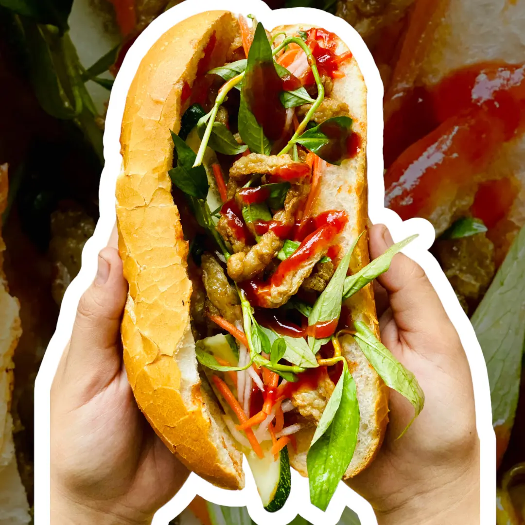 Hình ảnh Bánh mì chả cá
