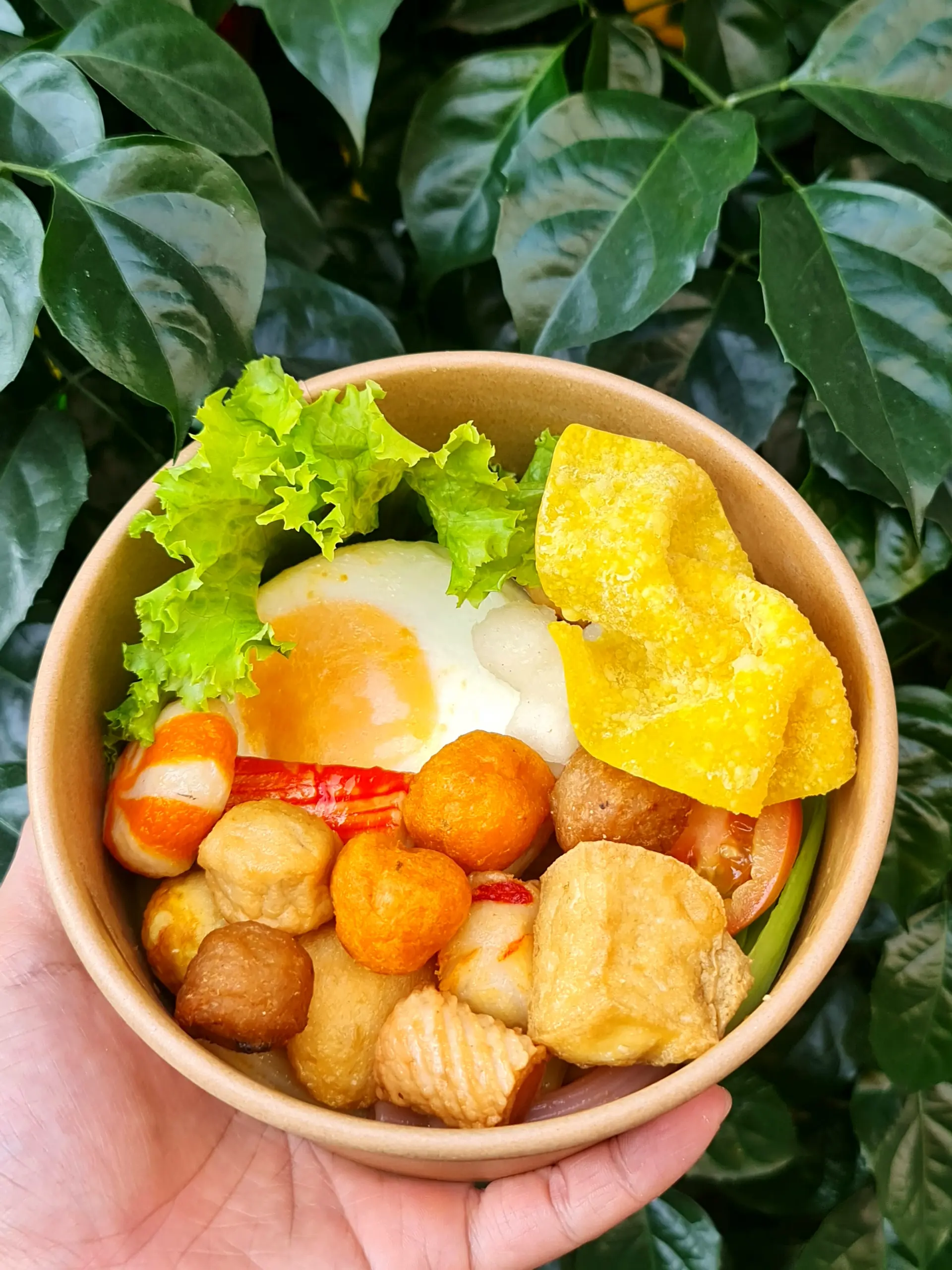 Hình ảnh Nui Trộn Viên Chiên Thập Cẩm