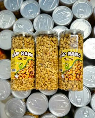 Hình ảnh Bắp Rang Tỏi Ớt (500G)