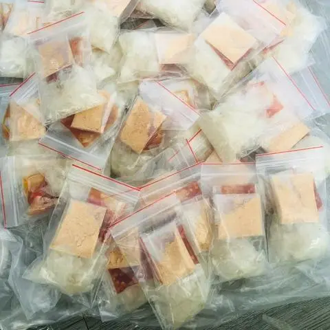 Hình ảnh Combo 5 Bịch Mini Bánh Tráng Phơi Sương Sate Muối Tắc