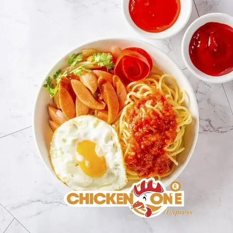 Hình ảnh Mì Ý Bò Bằm + Xúc Xích + Trứng Chiên + Phô Mai 