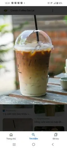 Hình ảnh cafe sữa 