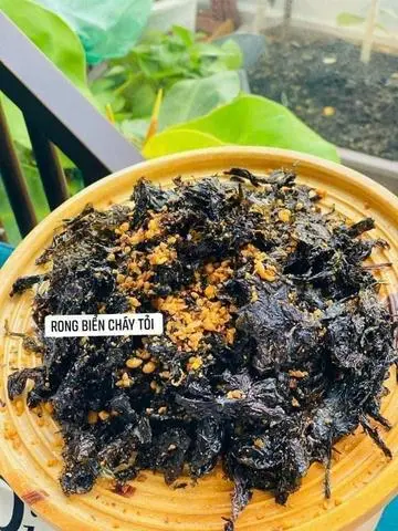 Hình ảnh Rong biển sấy tỏi ớt 