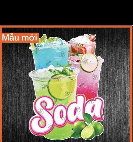Hình ảnh soda dâu tằm