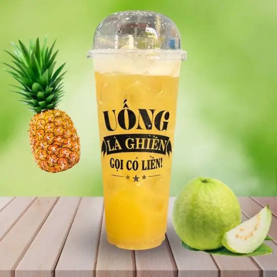 Hình ảnh Nước ép Thơm+ Ổi