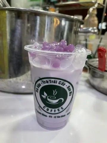 Hình ảnh trà sữa khoai môn
