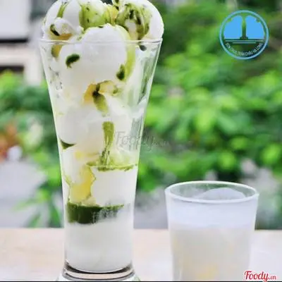 Hình ảnh Sữa chua matcha