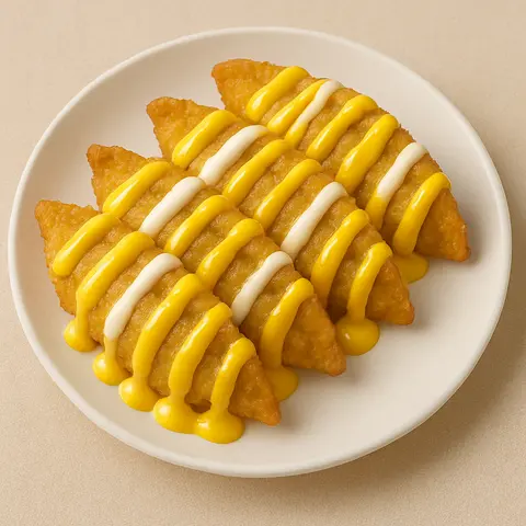 Hình ảnh Mandu Chiên Phủ Sốt