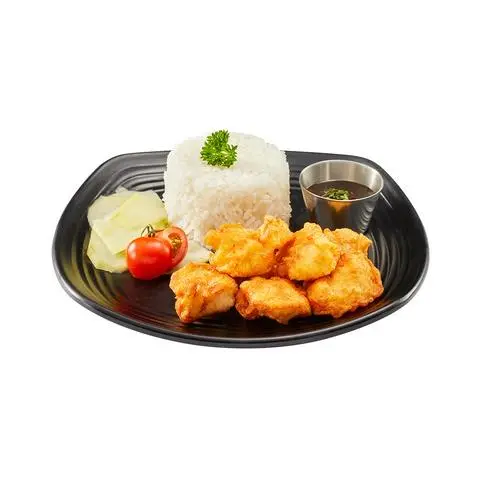 Hình ảnh Cơm gà không xương xốt ngũ vị