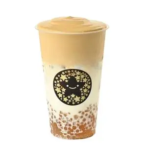 Hình ảnh Oolong Trân châu Hoàng Kim Kem Machiato