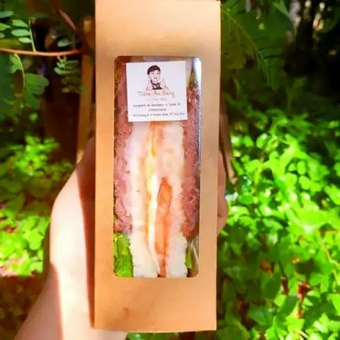 Hình ảnh Sandwich bò trứng