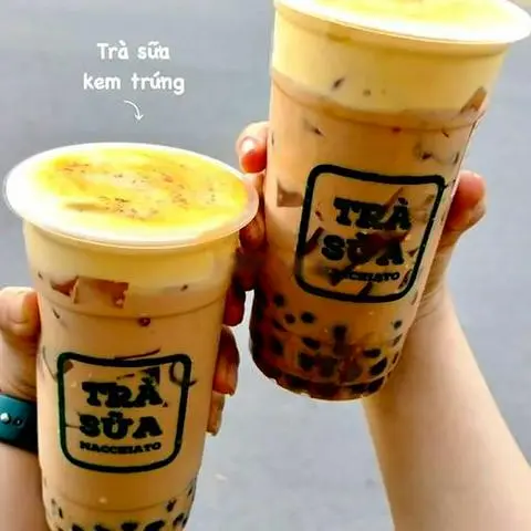 Hình ảnh Trà Sữa Kem Trứng Béo
