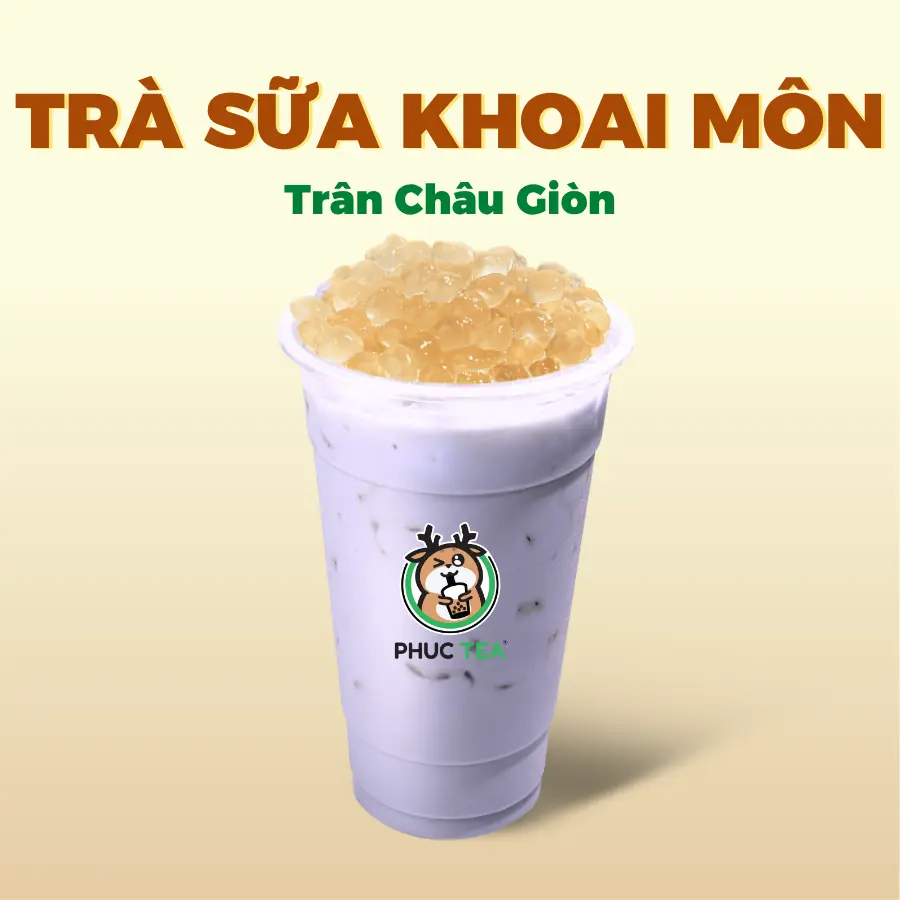 Hình ảnh Trà Sữa Khoai Môn (Size M)