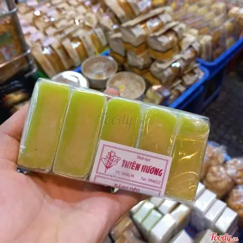 Hình ảnh Bánh Dẻo Lá Dứa Nhân Đậu Xanh