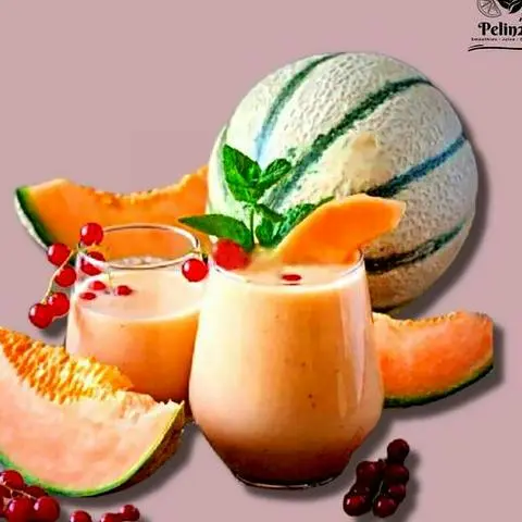 Hình ảnh Sinh Tố Dưa Lưới