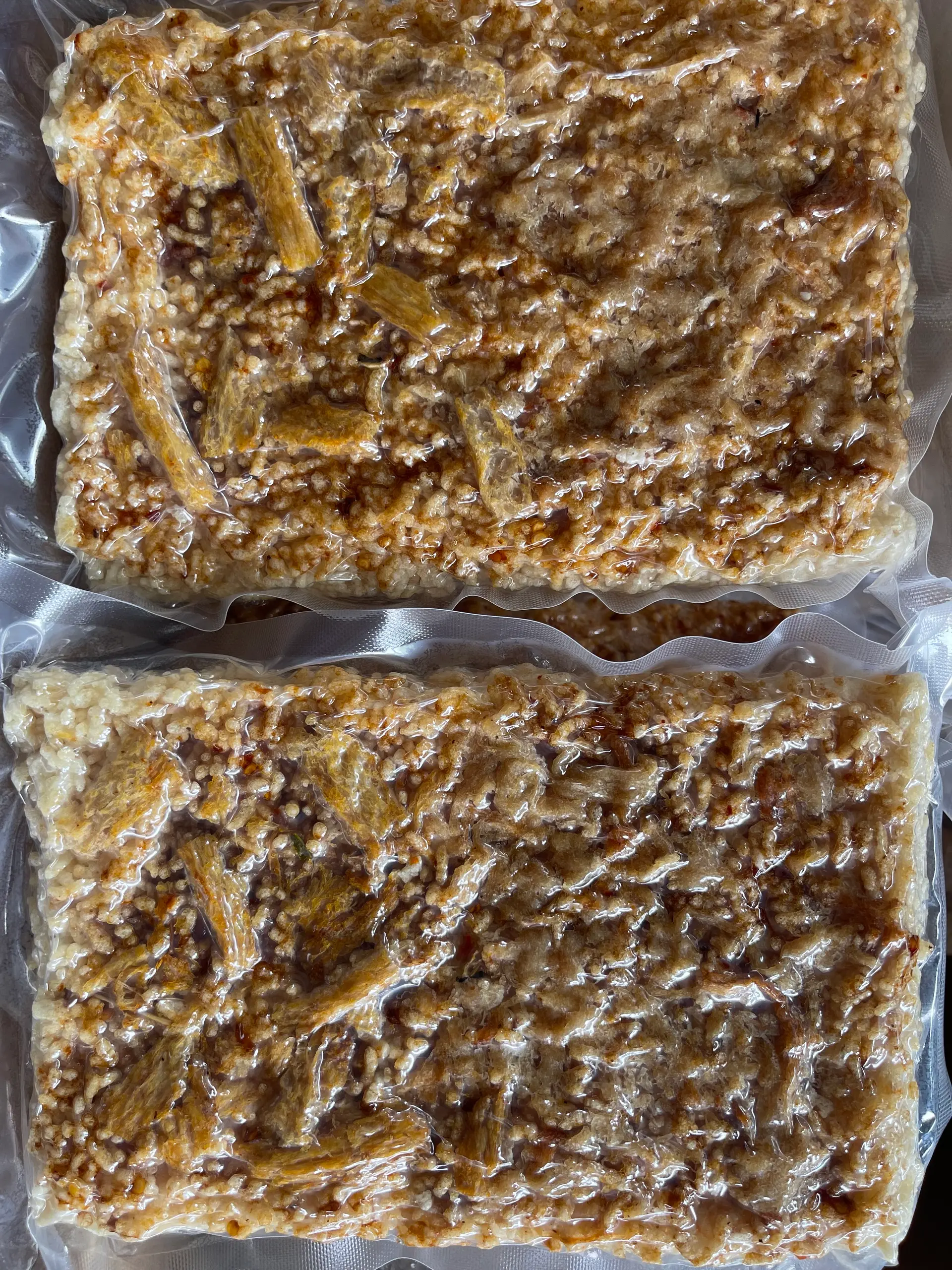 Hình ảnh cơm cháy chà bông khô gà chay 200gr