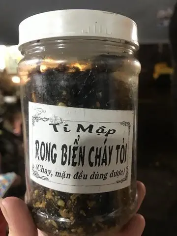 Hình ảnh Rong Biển Cháy Tỏi