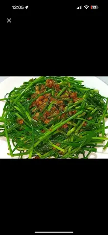 Hình ảnh Bông hẹ xào tỏi