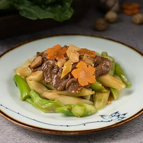Hình ảnh Cải Rổ Xào Bò