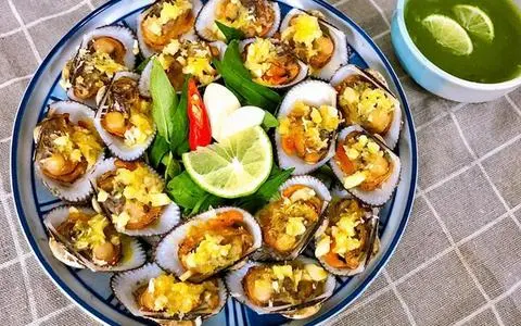 Hình ảnh Sò Lông nướng muối ớt