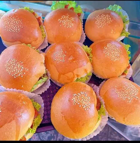 Hình ảnh Hamburger bò
