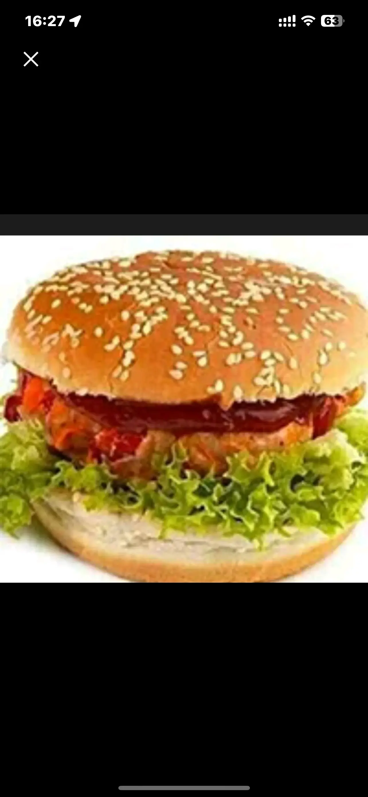 Hình ảnh Hamburger gà