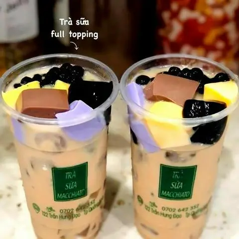 Hình ảnh Trà Sữa Đậm Vị Full Topping