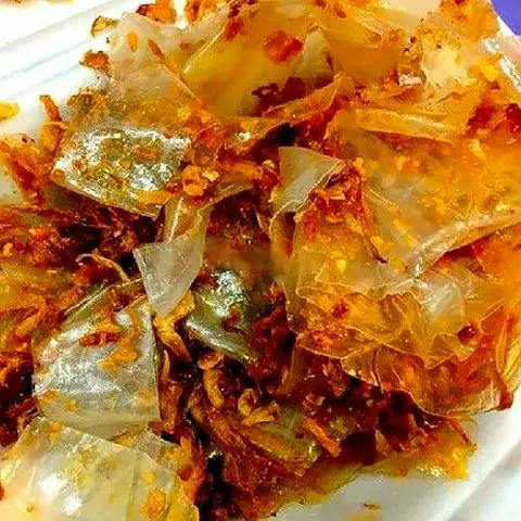Hình ảnh Bánh tráng hành phi