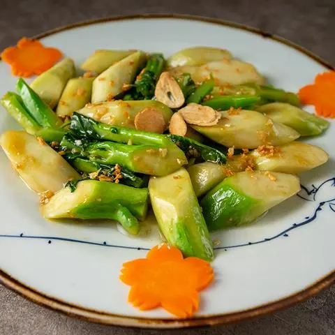 Hình ảnh Cải Rổ Xào Tỏi