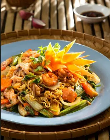 Hình ảnh Mì xào hải sản