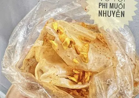Hình ảnh BÁNH TRÁNG MUỐI TỎI