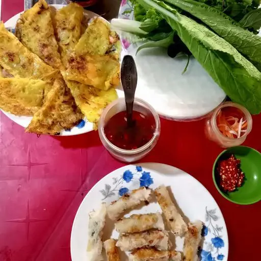 Hình ảnh Combo (10 Cái Bánh Xèo và 1 Phần Ram Bắp)