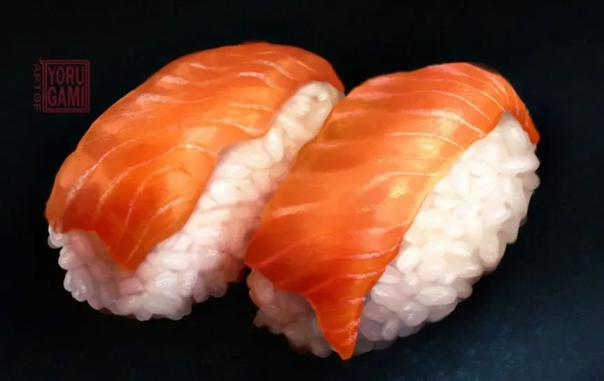 Hình ảnh Sake Nigiri 