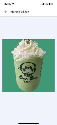 Hình ảnh matcha đá xay