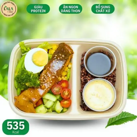 Hình ảnh Healthy - Cá Hồi Sốt Teriyaki