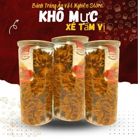 Hình ảnh Khô Mực Xé Sợi Tẩm Vị Bình Định